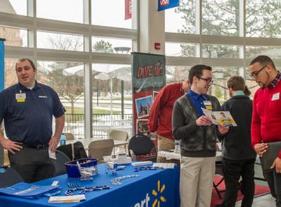 GLE-Precision Displays at SVSU Career Fair