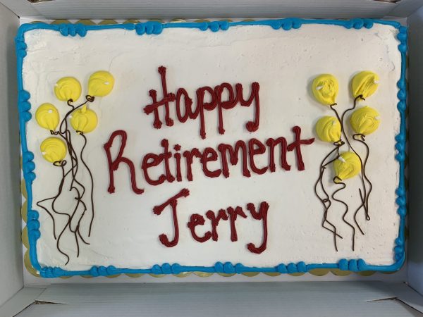 Jerry's Retirement Cake